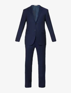 CORNELIANI Super 130s Single-breasted Regular-fit Wool Suit