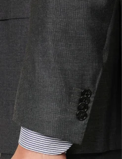 CORNELIANI Super 130s Single-breasted Slim-fit Wool Suit -Falkeis Store R04170933 MIDGREY ALT05