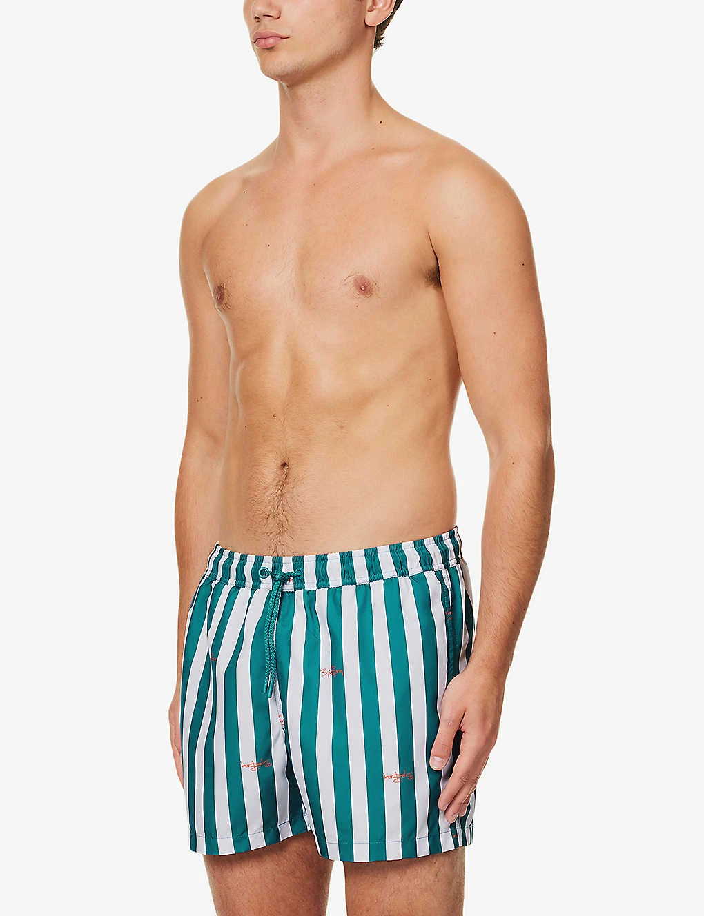 Bjorn Borg Print Striped Swim Shorts 3 Bjorn Borg Print Striped Swim Shorts - Image 3