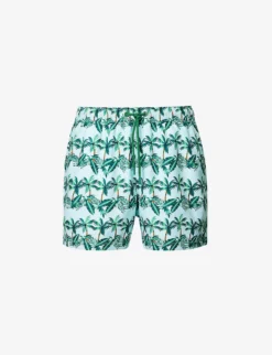 Bjorn Borg Print Graphic-pattern Elasticated Waistband Regular-fit Swim Shorts