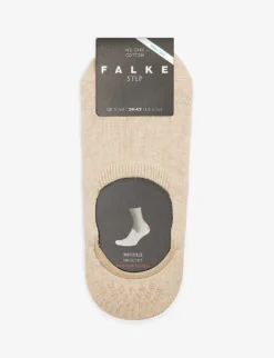 Falke Step High Cut No Show Cotton-blend Socks
