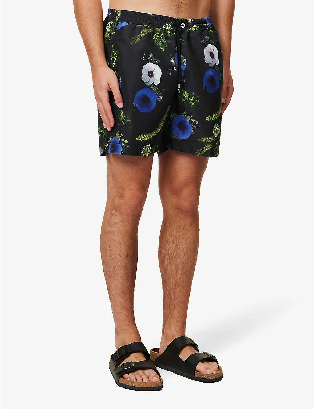 Sunspel Floral-print Mid-rise Recycled-polyester Swim Shorts 3 Sunspel Floral-print Mid-rise Recycled-polyester Swim Shorts - Image 3