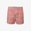 Sunspel Graphic-print Mid-rise Cotton-poplin Boxers