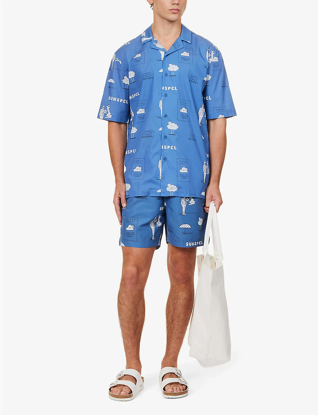 Sunspel Forecast Logo-pattern Recycled-polyester Swim Shorts 2 Sunspel Forecast Logo-pattern Recycled-polyester Swim Shorts - Image 2