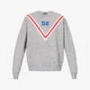 DSQUARED2 Brand-embroidered Relaxed-fit Cotton-jersey Sweatshirt