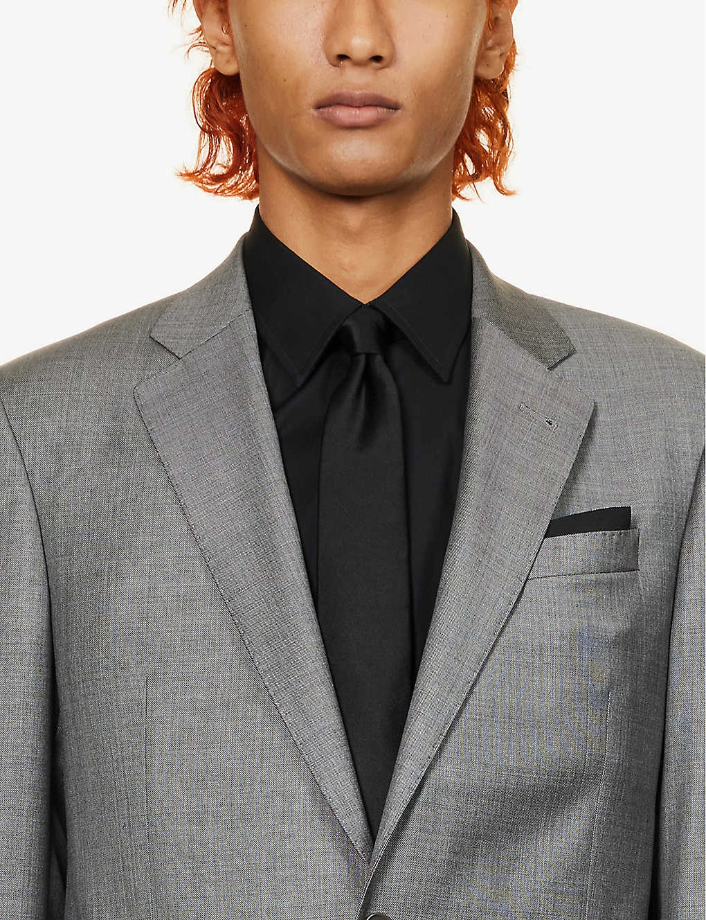 Emporio Armani Single-breasted Regular-fit Wool Suit 5 Emporio Armani Single-breasted Regular-fit Wool Suit - Image 5