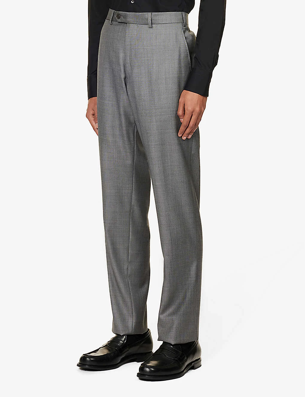Emporio Armani Single-breasted Regular-fit Wool Suit 7 Emporio Armani Single-breasted Regular-fit Wool Suit - Image 7