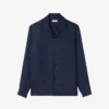 Sandro Jacquard-weave Regular-fit Satin Shirt