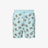 MOSCHINO Toy Bear Graphic-print Stretch-cotton Pyjama Shorts