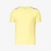 MOSCHINO Logo-tape Stretch-cotton T-shirt