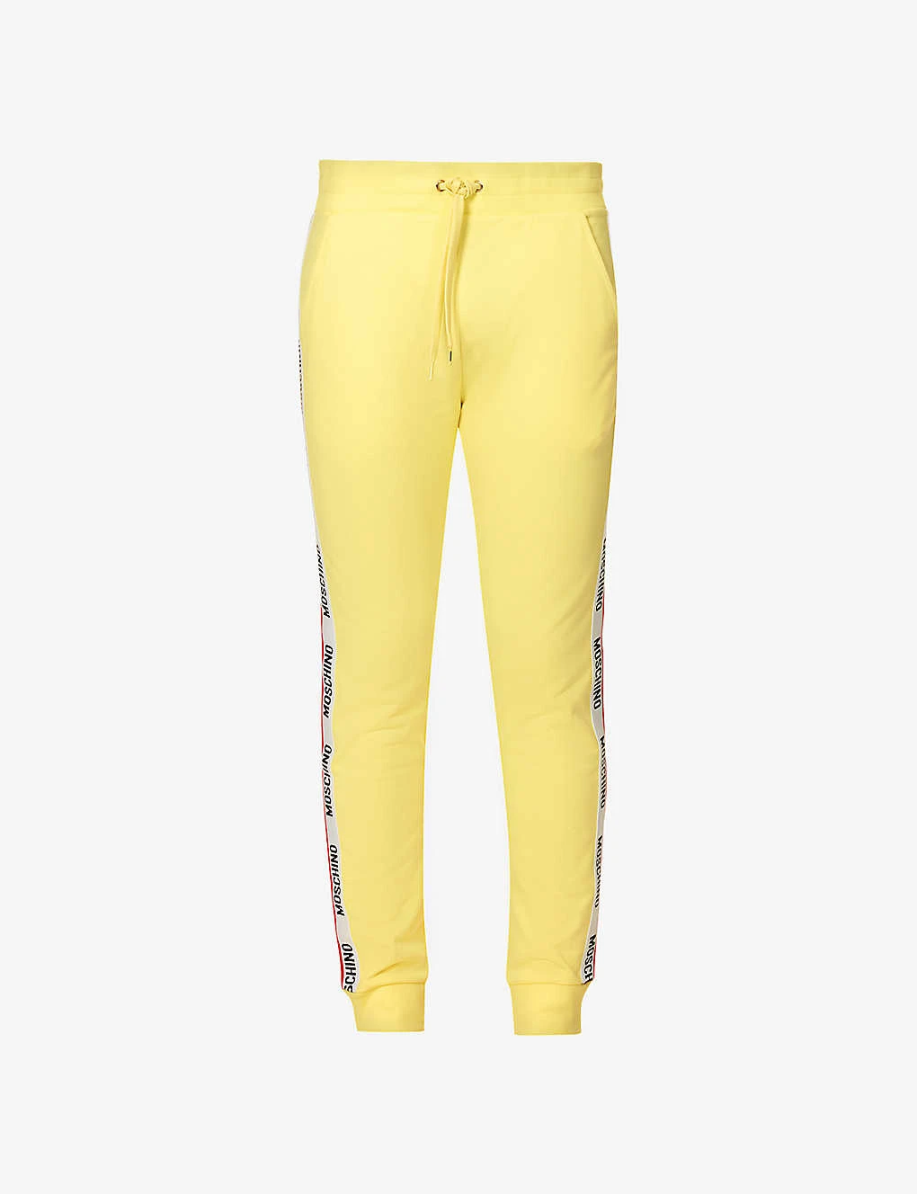 MOSCHINO Brand-tape Slip-pocket Stretch-cotton Jogging Bottoms 1 MOSCHINO Brand-tape Slip-pocket Stretch-cotton Jogging Bottoms