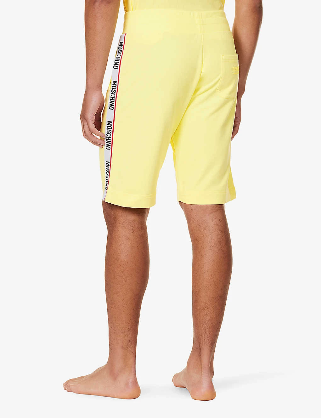 MOSCHINO Logo-tape Stretch-cotton Shorts 4 MOSCHINO Logo-tape Stretch-cotton Shorts - Image 4