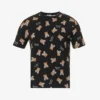 MOSCHINO Bear-motif Crewneck Stretch-cotton T-shirt